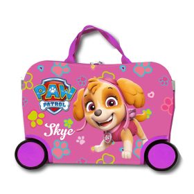 Mancs őrjárat bőrönd - pink