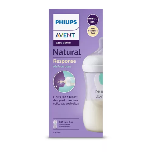 Philips AVENT Cumisüveg Natural Response AirFree szeleppel 260ml