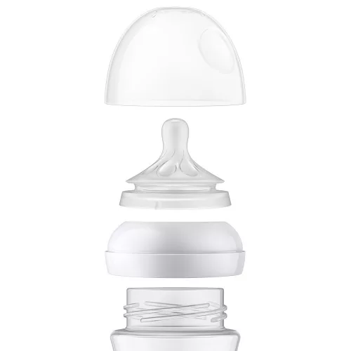 Philips AVENT Cumisüveg Natural Response 260ml - rózsaszín