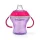 BabyOno Itatópohár, csöpögésmentes puha csőrrel, 3 hó, 180 ml, pink, 1456/02