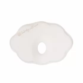   Kikkaboo laposfejűség elleni párna, memóriahabos, ergonomikus, Airknit - felhő fehér