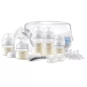   Philips AVENT mellszívó kézi kezdő szett Natural Response, mikrohullámú sterilizátorral