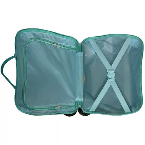 Mancs őrjárat bőrönd - türkiz