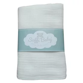 Soffi Baby takaró muszlin dupla 70x90cm - krém