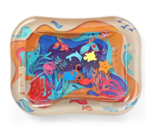 BabyOno Játszószőnyeg interaktív, Coral Reef, felfújható és vízzel tölthető, 827