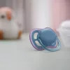 Philips AVENT Játszócumi Ultra Air neutral 6-18hó lányos 2db - kék
