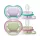 Philips AVENT Játszócumi Ultra Air neutral 0-6hó lányos 2db - lila