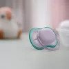 Philips AVENT Játszócumi Ultra Air neutral 0-6hó lányos 2db - lila