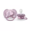 Philips AVENT Játszócumi Ultrasoft Premium 6-18hó 1db - lila