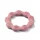 BabyOno Rágóka, RING, szilikon, gyűrű, rózsaszín, 825/02
