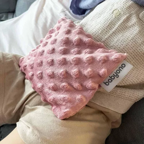 BabyOno Cseresznyemagos párna, Cherry, hideg-meleg terápiához, rózsaszín, 796/01