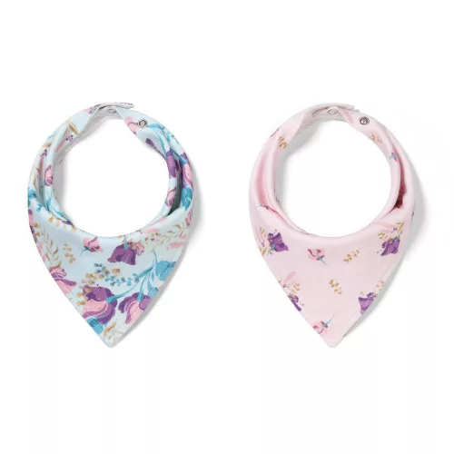 BabyOno Előke, háromszög, 2db, Floral, 879/16