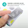Bblüv Bébikesztyű, szilikonos rágókával - Glüv Lime