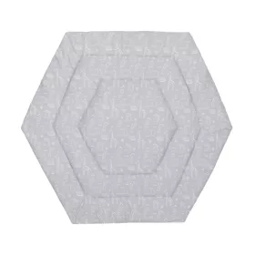   Fillikid betét hatszögletű utazójárókába 124cm átmérőjű - szürke Safari 1121-77