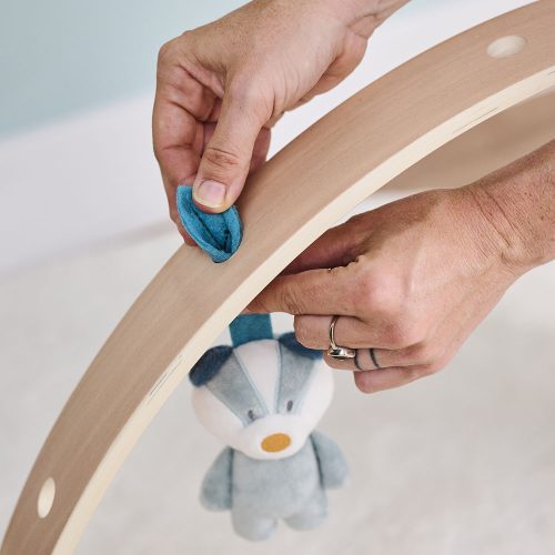 Nattou plüss játszószőnyeg fa játékhíddal - Felix and Leo