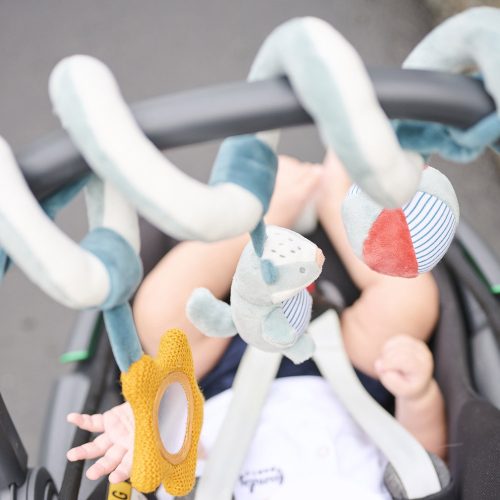 Nattou spirál plüss - Felix and Leo