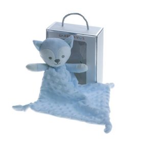   Gamberritos szundikendő plüss buborékos anyagú mókus - kék 10770