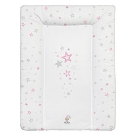   Color pelenkázólap puha kicsi 70x50cm - Rózsaszín csillag