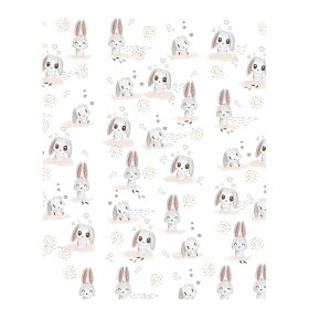 Color pelenkázólap sík 70x50cm - Nyuszik tapéta