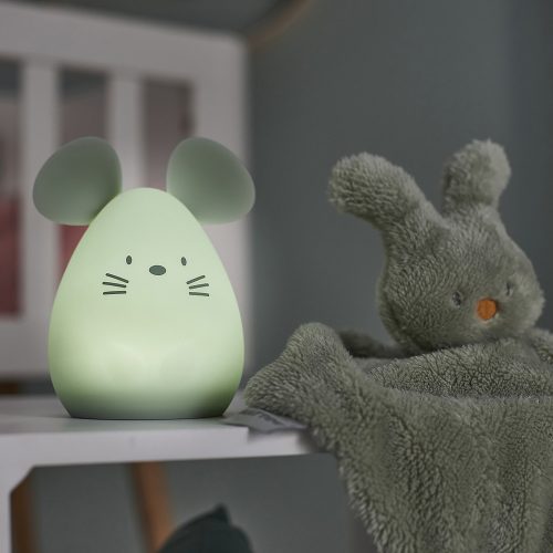 Nattou éjjeli fény szilikon 11cm - Egér