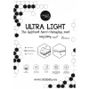 Ceba pelenkázólap merev 2 oldalú 50x70cm ULTRA LIGHT - Nyuszi alszik