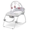 Baby Mix pihenőszék rezgő zenélő csillagok - rózsaszín