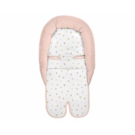   Kikkaboo memóriahabos fejszűkítő autósülésbe, pink szívek