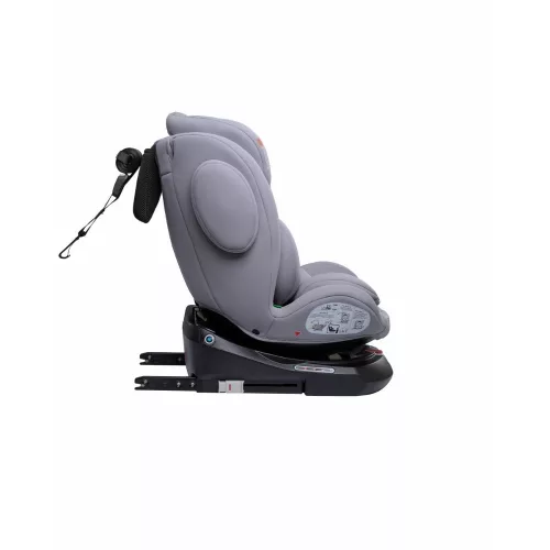 Kikkaboo i-Felix, i-Size gyerekülés, 40-150cm - világosszürke