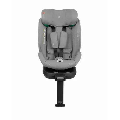Kikkaboo i-Twist, i-Size gyerekülés, 40-150cm - világosszürke