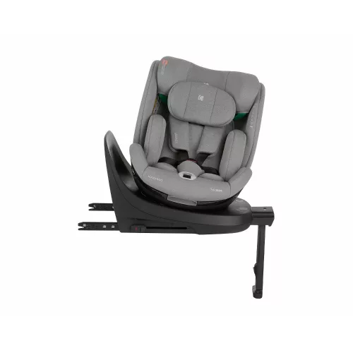 Kikkaboo i-Twist, i-Size gyerekülés, 40-150cm - világosszürke