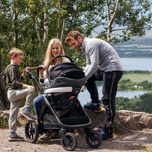 BeSafe Hordozó Go Beyond i-Size, 40-87 cm - Anthracite Mesh