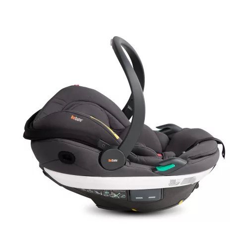 BeSafe Hordozó Go Beyond i-Size, 40-87 cm - Dark Grey Mélange