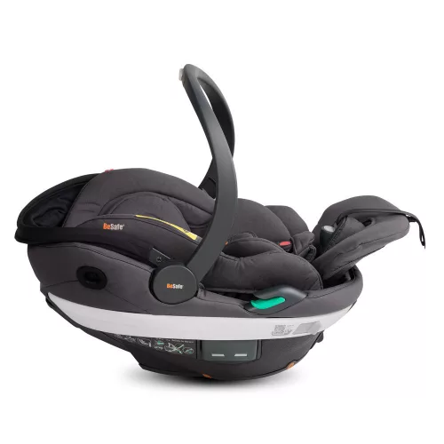 BeSafe Hordozó Go Beyond i-Size, 40-87 cm - Dark Grey Mélange