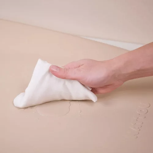 Nattou pelenkázólap Softy 70x50cm - taupe