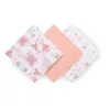 BabyOno Textilpelenka, színes, 3 db, rózsaszín, 348/11