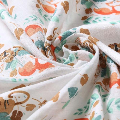 BabyOno textilpelenka színes 3db - zöld 348/12