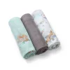 BabyOno bambusz textilpelenka színes 3db - szürke 397/10