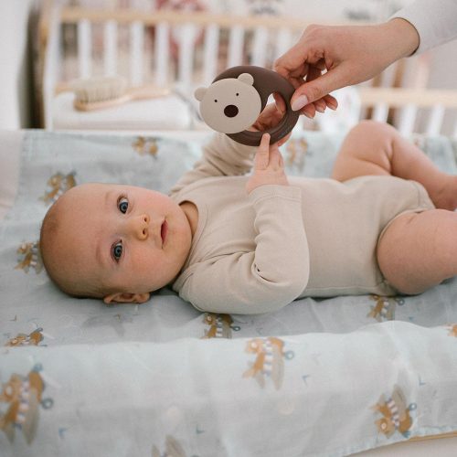 BabyOno bambusz textilpelenka színes 3db - szürke 397/10