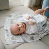 BabyOno bambusz textilpelenka színes 3db - világoskék 397/12