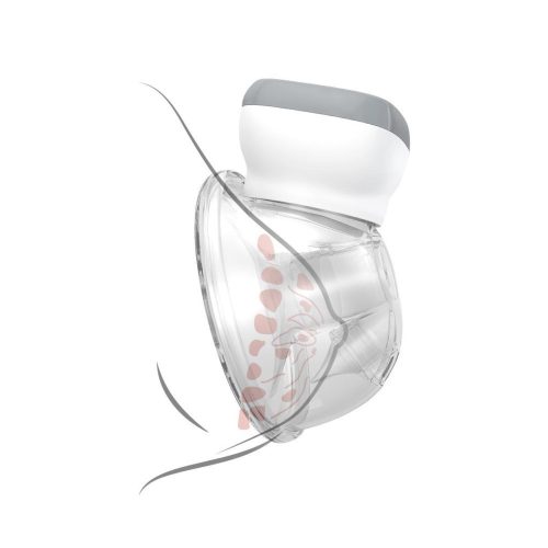 BabyOno Mellszívó Shelly elektromos, viselhető, 100 plusz 40 db melltartóbetéttel, 1000-296/140