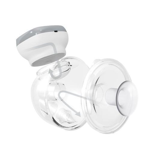 BabyOno Mellszívó Shelly elektromos, viselhető, 100 plusz 40 db melltartóbetéttel, 1000-296/140