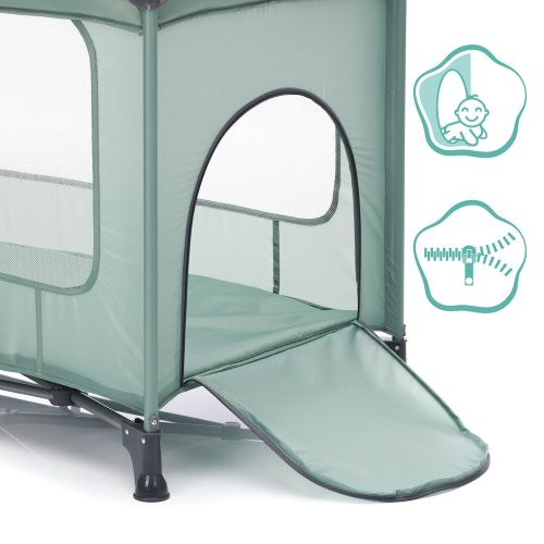 Fillikid utazóágy Nizza - zöld 4059-04