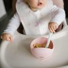 BabyOno tálka szilikon tapadó aljú - rózsaszín 1481/02
