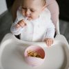 BabyOno tálka szilikon tapadó aljú - rózsaszín 1481/02
