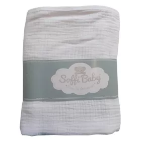Soffi Baby takaró muszlin dupla 70x90cm - fehér