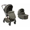 Kikkaboo Lanah, 2in1 babakocsi, átfordítható tolókarral - army green