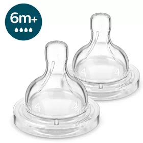 Philips AVENT Etetőcumi Anti-Colic 2db 4 cseppes 6hó