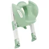 Thermobaby wc szűkítő lépcsős Kiddy Loo - Celadon zöld