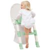 Thermobaby wc szűkítő lépcsős Kiddy Loo Celadon zöld