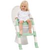 Thermobaby wc szűkítő lépcsős Kiddy Loo Celadon zöld